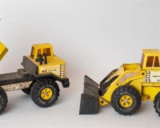 Vintage Tonka Trucks, Dump Truck & Bulldozer