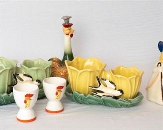 Assorted Copley Kitchenware & Figurines 