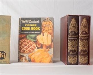  Vintage Betty Crocker Pillsbury Gormet Cook Books