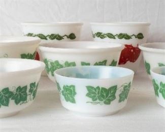 Pyrex Christmas Bowls