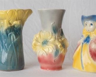 Copley Pitcher, Vase & Bo Peep