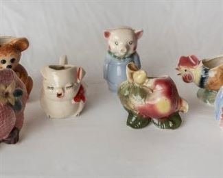 vintage Ceramic Kitchen Decor & Piggy Banks