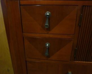 Detail of Ethan Allen dresser