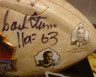 Signed by Hank Stram