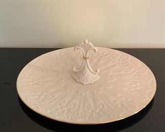 Item 19:  Lenox appetizer platter - 12.5" x 4":  $24