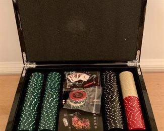 Item 94:  Poker Chip set:  $16
