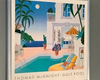 Item 53:  Thomas McKnight - 19" x 19":  