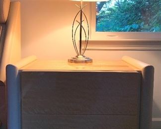 Item 56:  (2) Matching Giorgio Collection Side Tables - perfect! - 28.5"l x 18"w x 23"h:  $395 ea