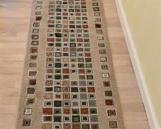 Item 51:  Cubist Runner - 24" x 90":  $65