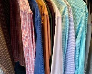 Lots of men's clothing - Lacoste, Vineyard Vines, etc. Make an appointment and come see!