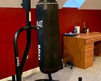 Item 124:  Everlast MMA Heavy Bag and Stand: $225