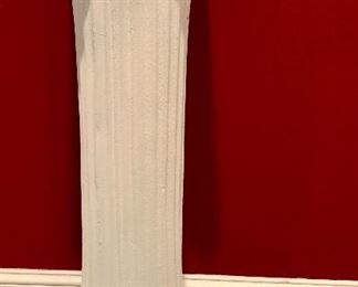 Item 80:  (2) Plaster columns - 8"l x 8"w x 28.5"h: $38 each