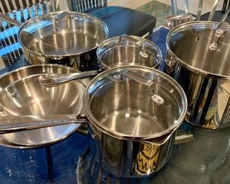 Item 152:  Set of Pots:  $85