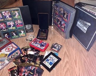 Item 195:  Lot of assorted baseball & sports cards:  - Please come to the sale to sift through and get pricing!