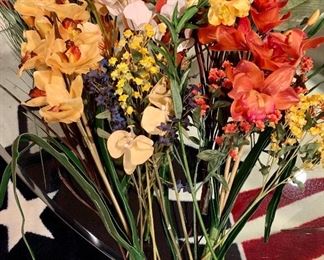 Item 108:  Lot of assorted faux flowers:  $14