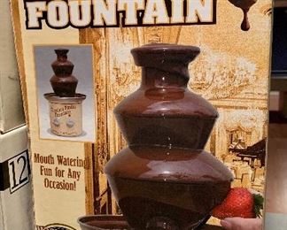 Item 100:  Chocolate Fondue Fountain:  $15