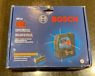 Item 99:  Bosch laser level:  $60