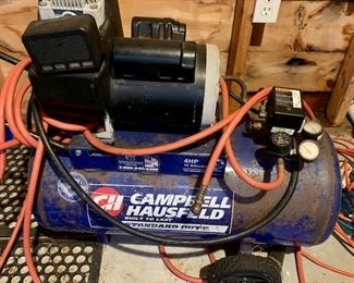 Campbell Hausfeld - 4HP 13 gallon compressor: $125