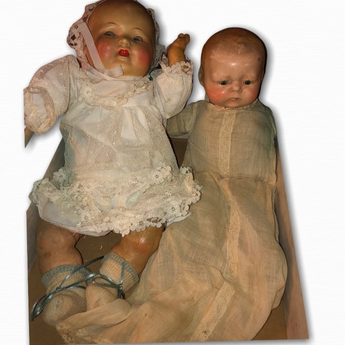 Antique German dolls
