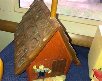 Maurice wooden purse