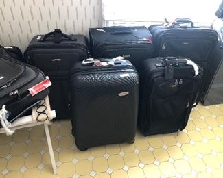 Luggage and luggage racks (3 available)