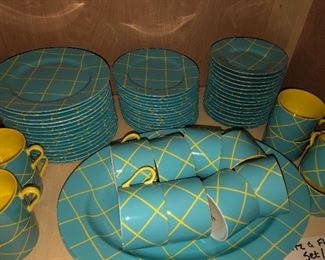 Fitz & Floyd vintage place settings