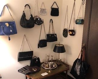 Great collection of designer purses