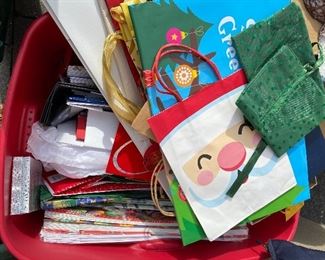 Lot of Christmas Wrappings $10