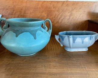 Roseville Drip Left 8 x 5 $55; Right 8 x 3 $40