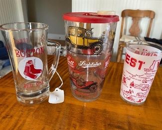 Vintage Souvenir Glasses, $25
