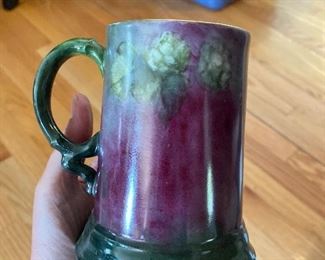 JPL Limoges France Hand painted Tankard, $25