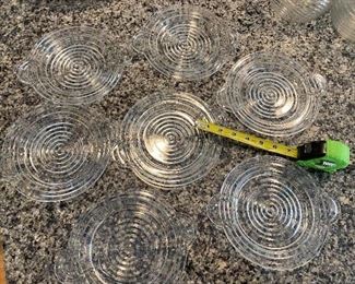 7 Manhattan Tab-handled 7' Plates   $60