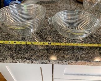 2  Manhattan Anchor Hocking  Bowls $45 
