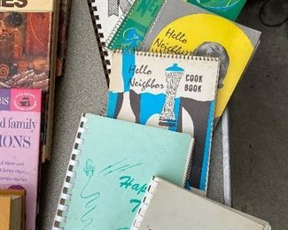 Vintage 6 cookbook lot $20