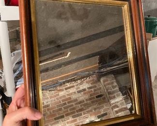 Vintage Mirror w/stand $22