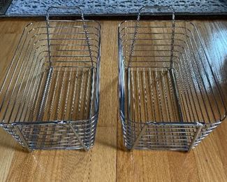 Two Wire Baskets $10