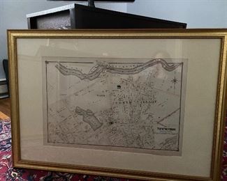 Newtonville Map approx. 4’x3’  $225. or 2 for $425
