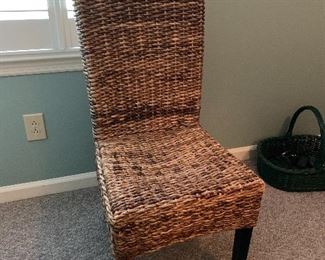 #14	Rush woven side chair	 $20.00 
