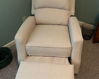 #16	JGW Furniture upholstered recliner 	 $125.00 
