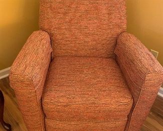 #20	3 Way Recliner red pattern	 $100.00 
