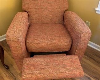 #20	3 Way Recliner red pattern	 $100.00 
