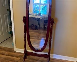 #22	Full length mirror on stand	 $40.00 
