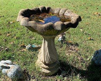 #29	Concrete bird bath	 $25.00 
