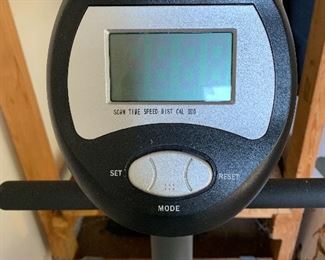 #36	Marcy recumbent bike	 $45.00 
