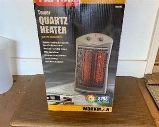 #43	Patton tower quartz heater	 $20.00 
