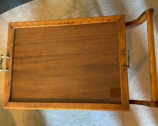 Vintage Wood Bar Cart /Tea Trolly 29x18x29in HxWxD