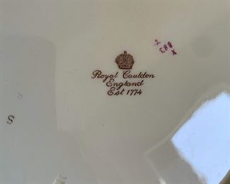 4pc Royal Cauldon Plates	11.25in Diameter	
