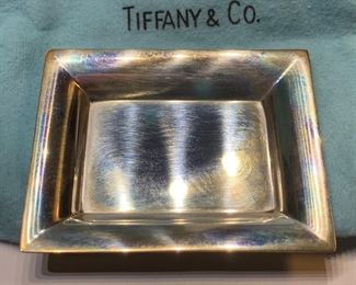 Tiffany and Co. Makers Sterling small tray, set of two		