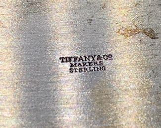 Tiffany and Co. Makers Sterling small tray, set of two