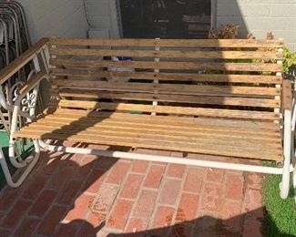 Patio Glider 28 x 67 x 32